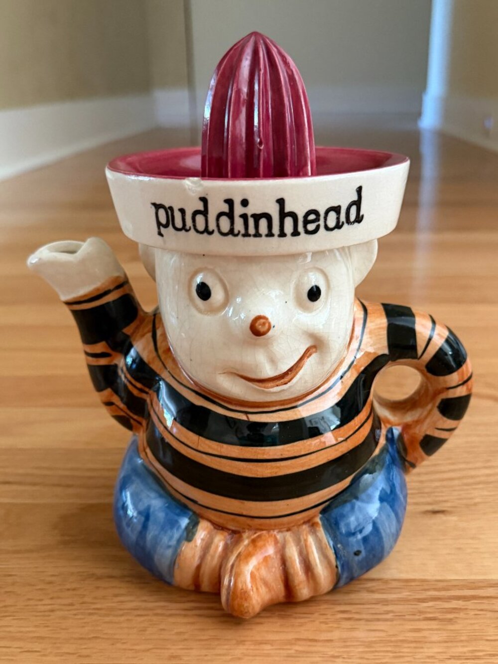 Puddinhead Vintage two-piece ceramic Citrus Reamer